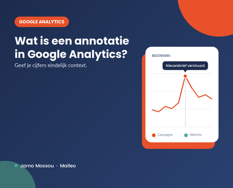 Annotatie in Google Analytics