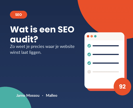Wat is een SEO audit? Uitleg en kosten | Malleo
